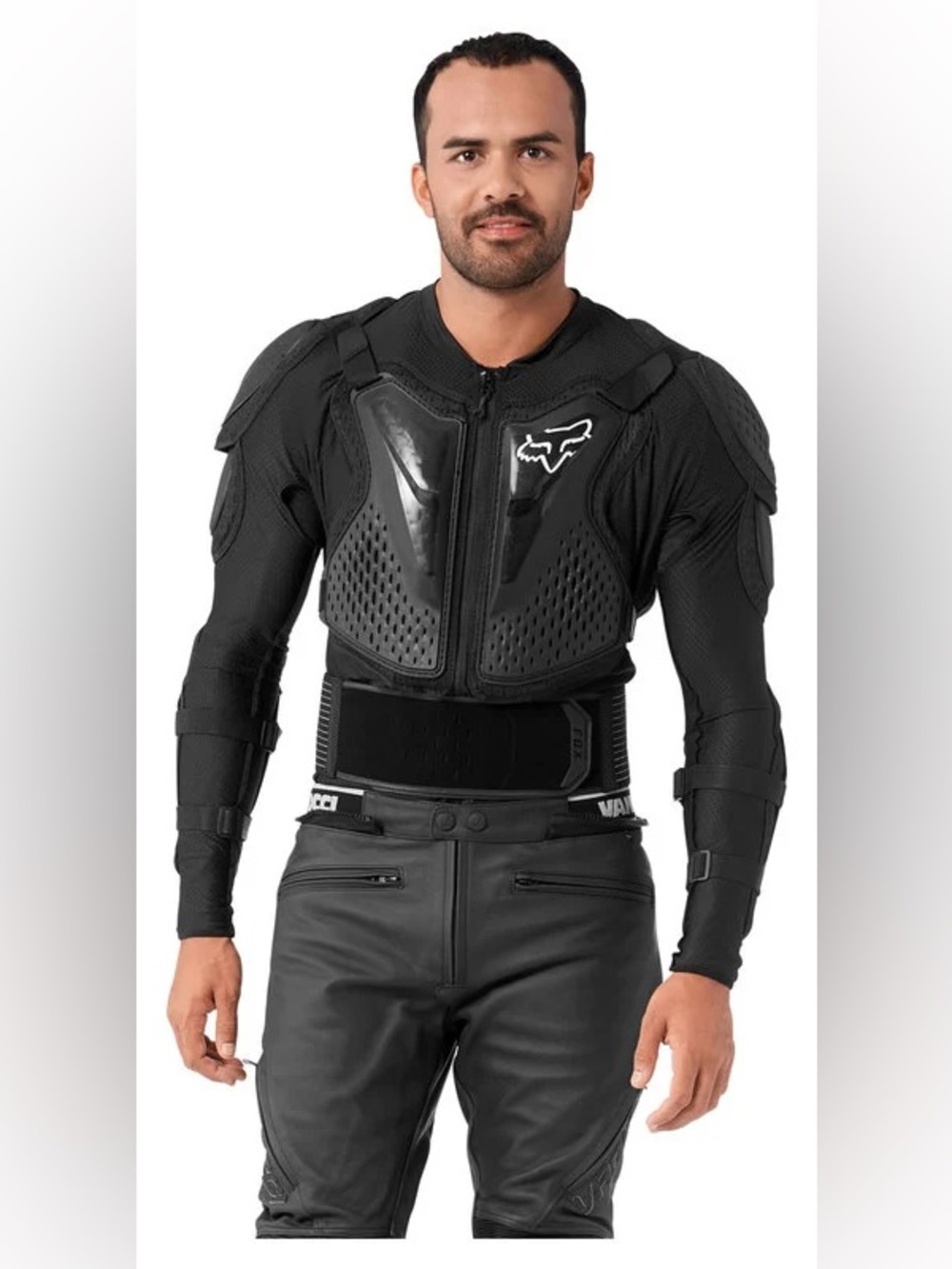 Titan Black Protective Utility Motorcycle Jacket size large
